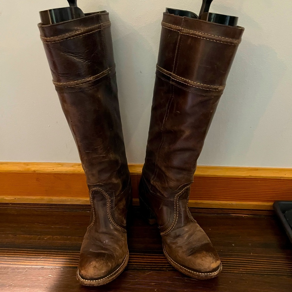 Frye knee high boots